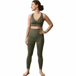 24/7 Flow Bra Pine Green
