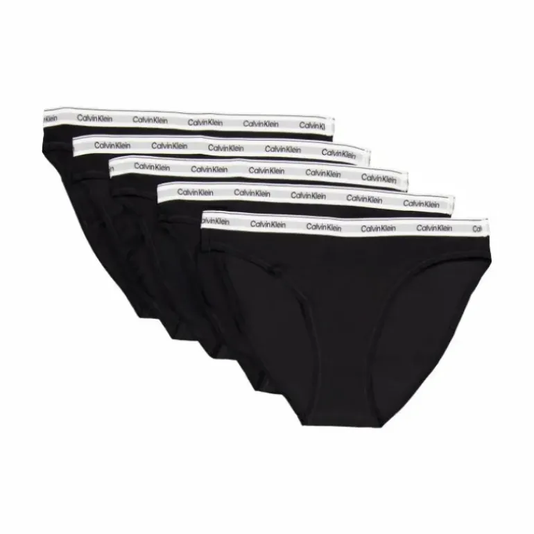 5 Pack Bikini (low-rise) Black/black/black/black/black