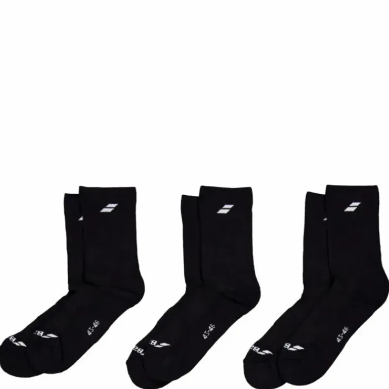 3 Pairs Pack Black