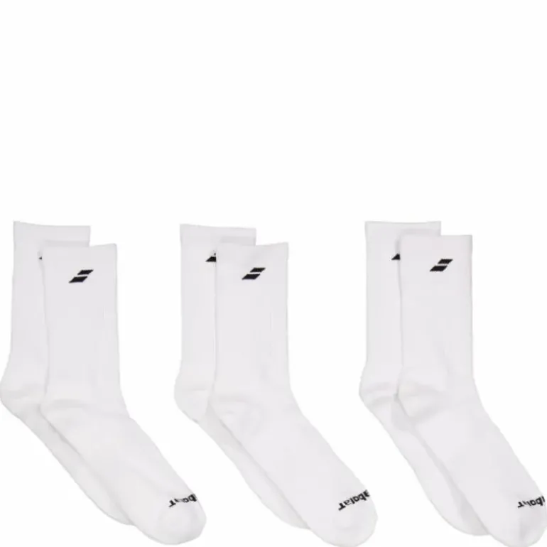 3 Pairs Pack White