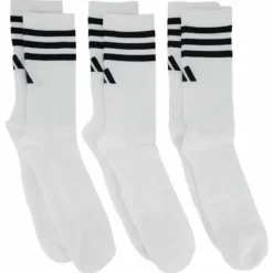 3 Pk Crew White