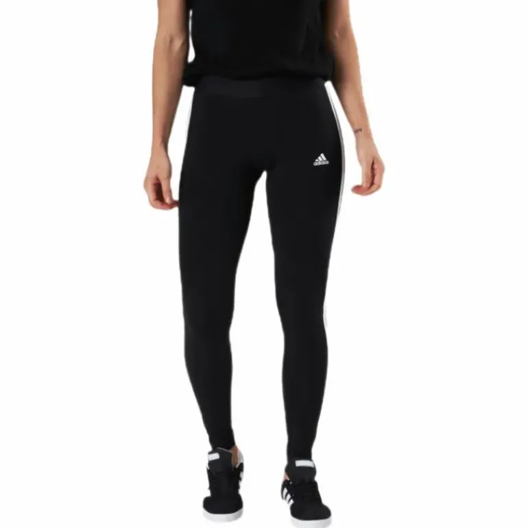 3 Stripes Leggings Black / White