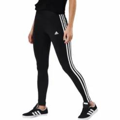 3 Stripes Leggings Black / White