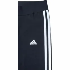 3 Stripes Leggings Black / White