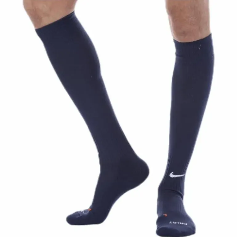 Academy Over-The-Calf Football Socks Over-The-Calf Soccer Socks MIDNIGHT NAVY/WHITE