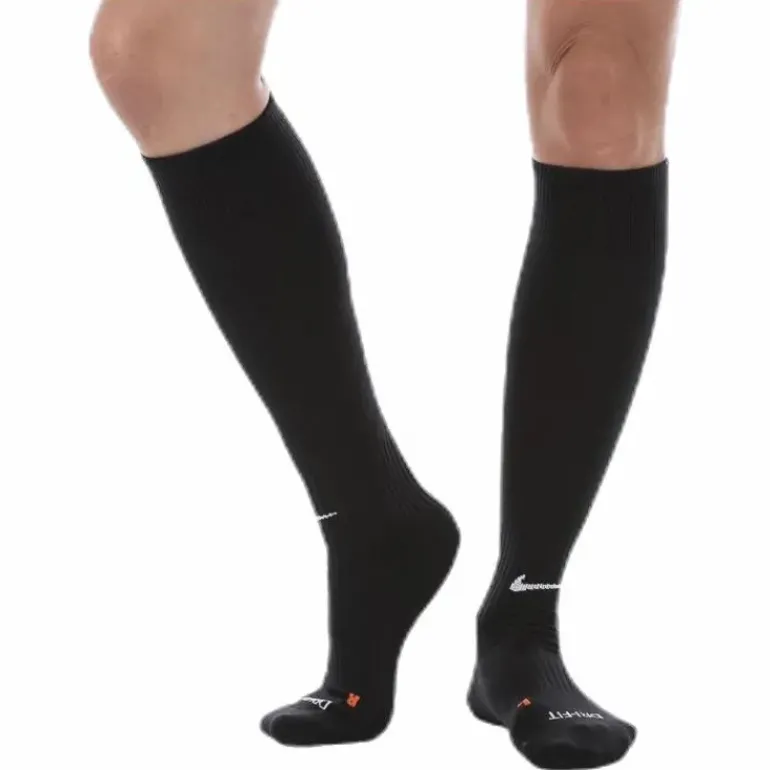 Academy Over-The-Calf Football Socks Over-The-Calf Soccer Socks BLACK/WHITE