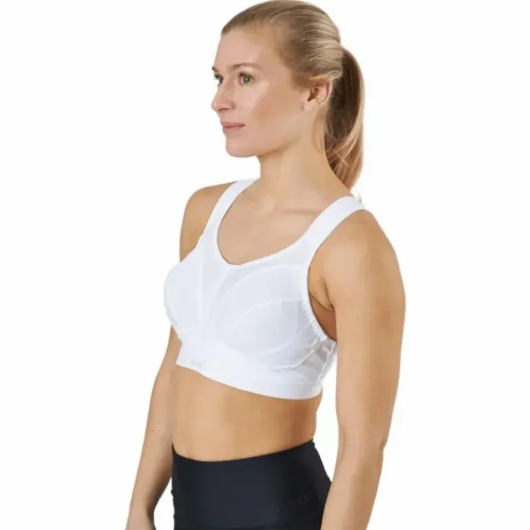 Active D+ Classic Support Bra White