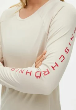 Active Logo Long Sleeve Oatmeal