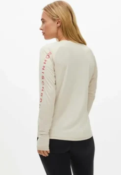 Active Logo Long Sleeve Oatmeal