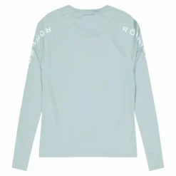 Active Logo Long Sleeve Silver Blue