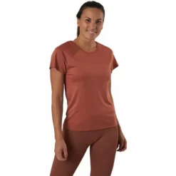 Active Logo Tee Copper Brown