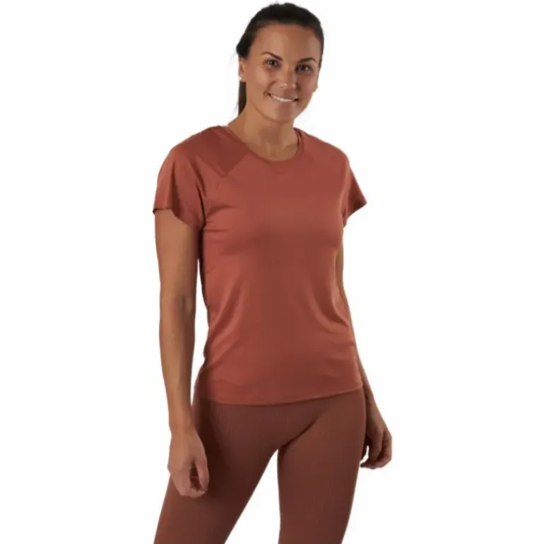 Active Logo Tee Copper Brown