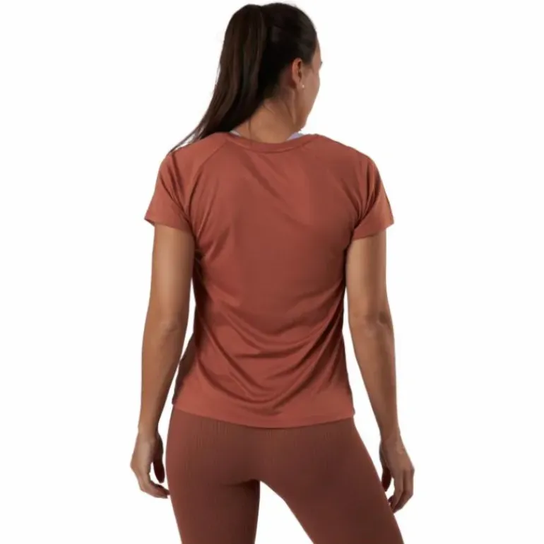 Active Logo Tee Copper Brown