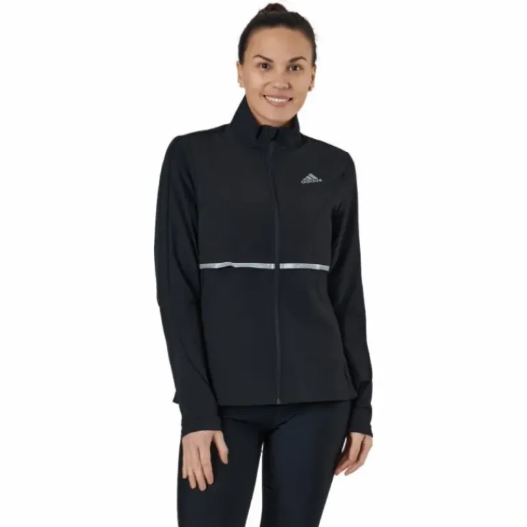 Adidas Own The Run Soft Shell Jacket Women Black