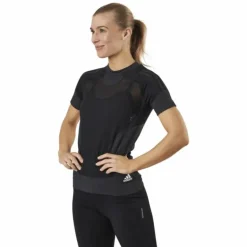 Adidas Primeknit Tee W Black / Dgh Solid Grey