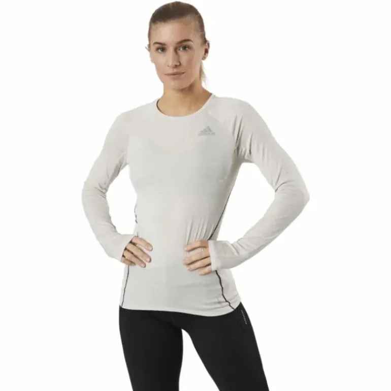Adidas Runner Long Sleeve Tee Women Alumina