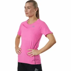 Adidas Runner Tee Women Screaming Pink