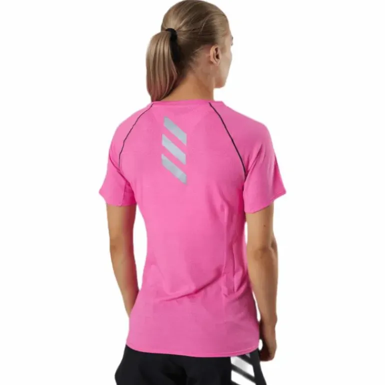 Adidas Runner Tee Women Screaming Pink