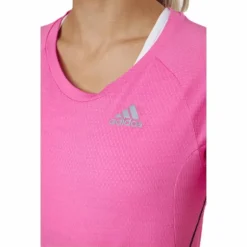 Adidas Runner Tee Women Screaming Pink
