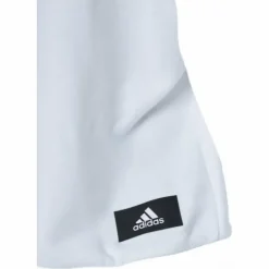 Adidas Sportswear Three Bar Hoodie White