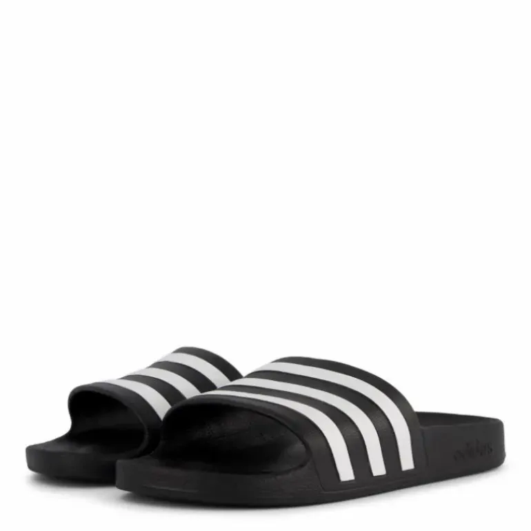 Adilette Aqua Slides Core Black / Cloud White / Core Black