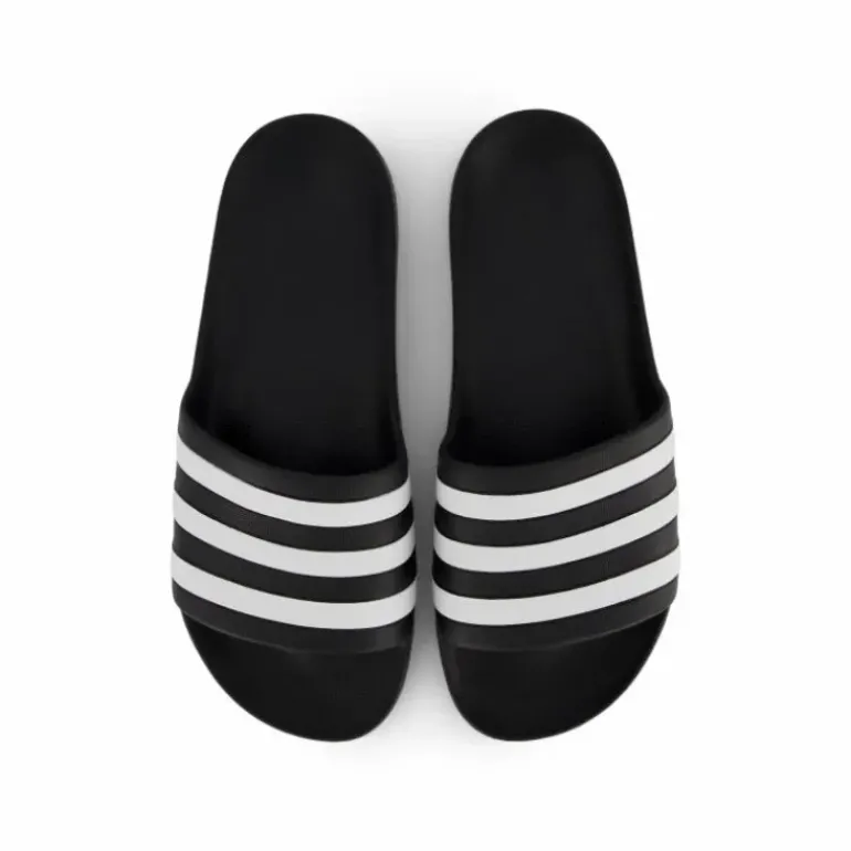 Adilette Aqua Slides Core Black / Cloud White / Core Black