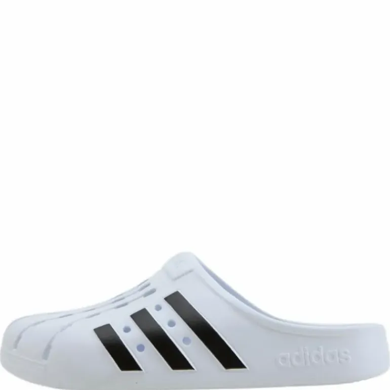 Adilette Clogs Cloud White / Core Black / Cloud White