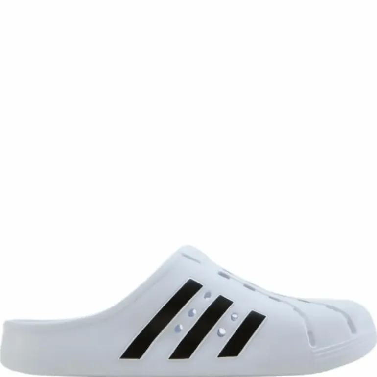 Adilette Clogs Cloud White / Core Black / Cloud White