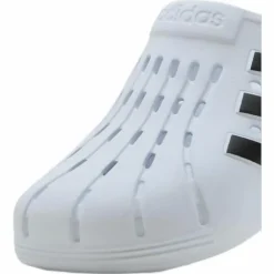 Adilette Clogs Cloud White / Core Black / Cloud White