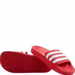 Adilette Shower Slides Vivid Red / Cloud White / Vivid Red