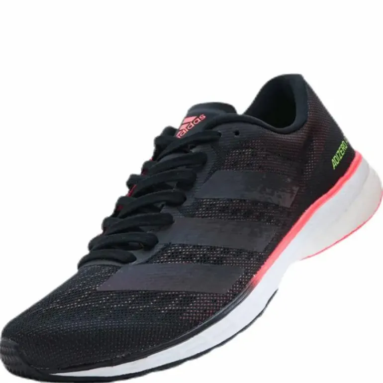 Adizero Adios 5 Shoes Core Black / Core Black / Signal Pink / Coral