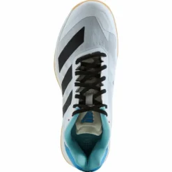 Adizero Fastcourt 1.5 Handball Shoes Cloud White / Core Black / Beam Orange