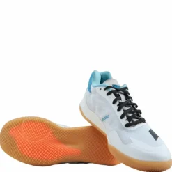 Adizero Fastcourt 1.5 Handball Shoes Cloud White / Core Black / Beam Orange