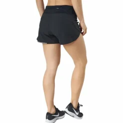 Aero 4 Inch Shorts Black/silver Reflective