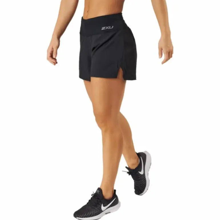 Aero 5 Inch Shorts Black/silver Reflective