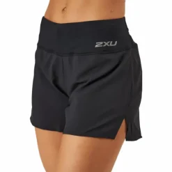 Aero 5 Inch Shorts Black/silver Reflective