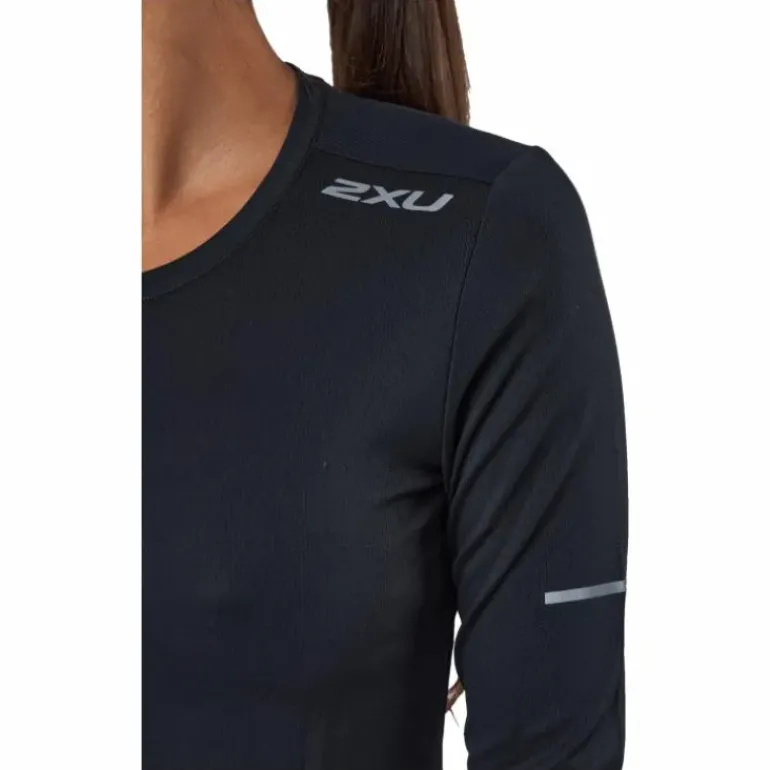 Aero L/s Black/silver Reflective