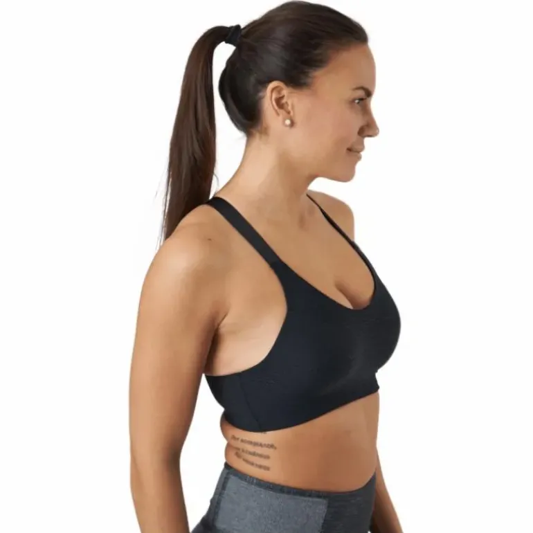 Aero Medium Impact Bra Black/black