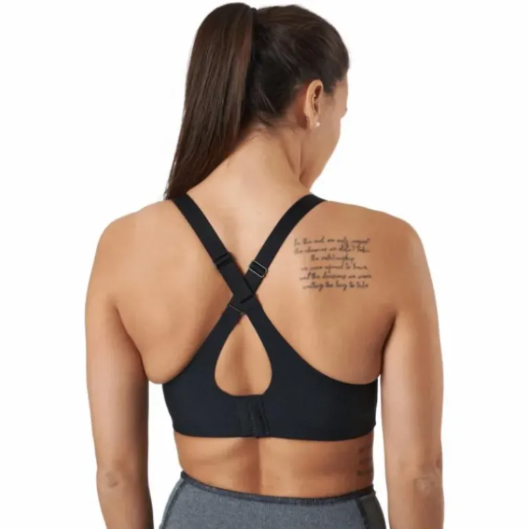 Aero Medium Impact Bra Black/black