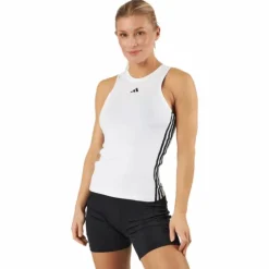 AEROREADY Train Essentials Regular 3-Stripes Tank Top White