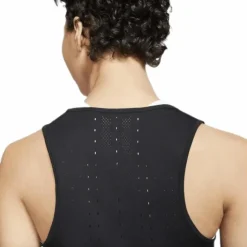 AeroSwift Running Singlet White/Black