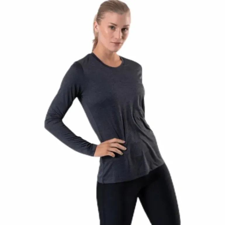 Agile Ls Tee Purple
