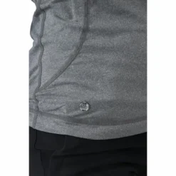 Agnes Ls Mock Neck Granite