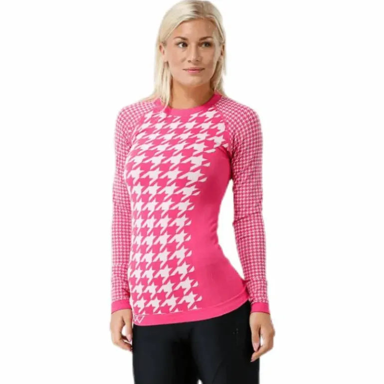 Agnes Top Pink/White
