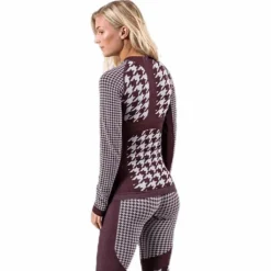 Agnes Top Purple/Brown