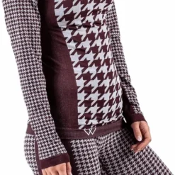 Agnes Top Purple/Brown