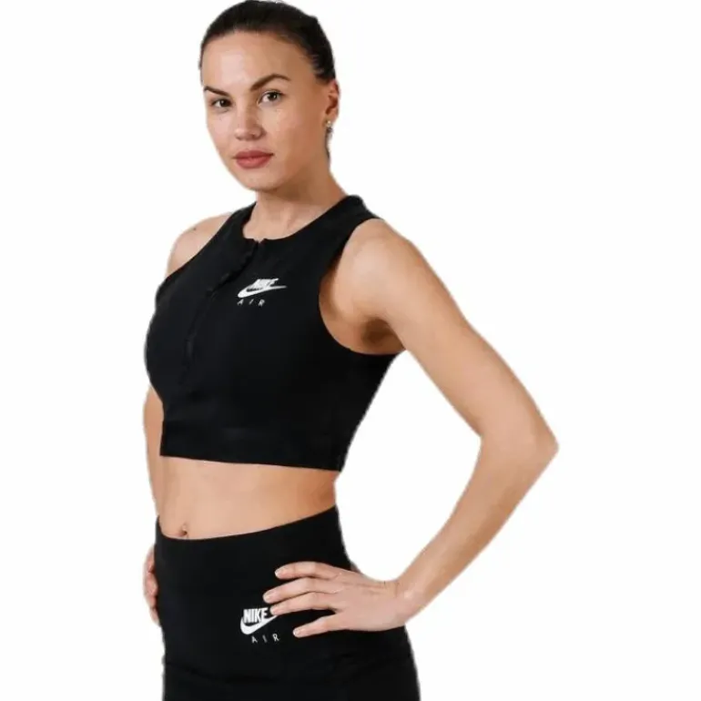 Air Crop Top White/Black