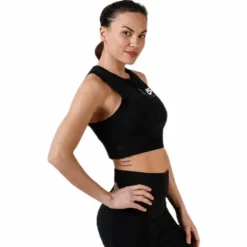 Air Crop Top White/Black