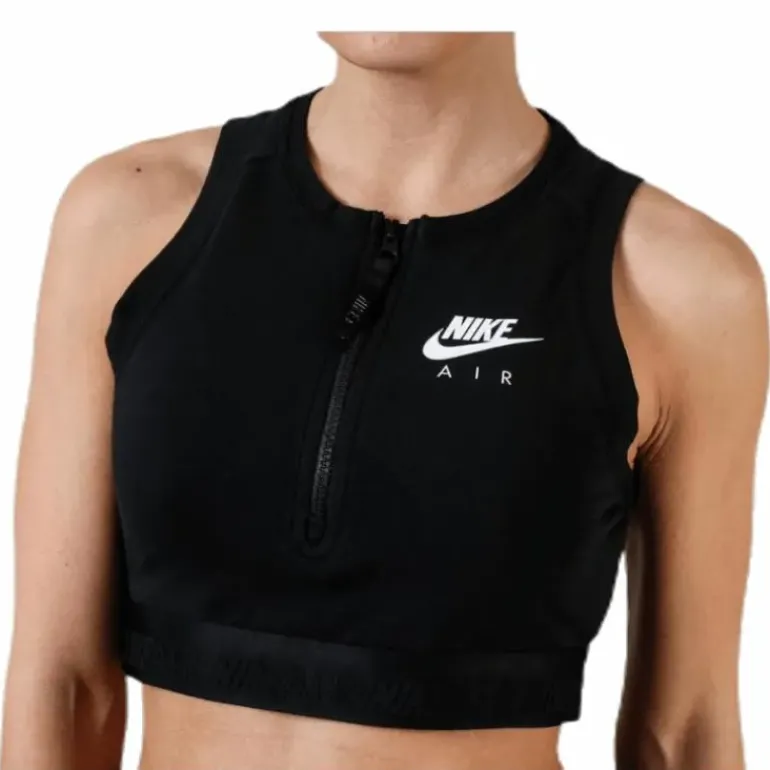 Air Crop Top White/Black