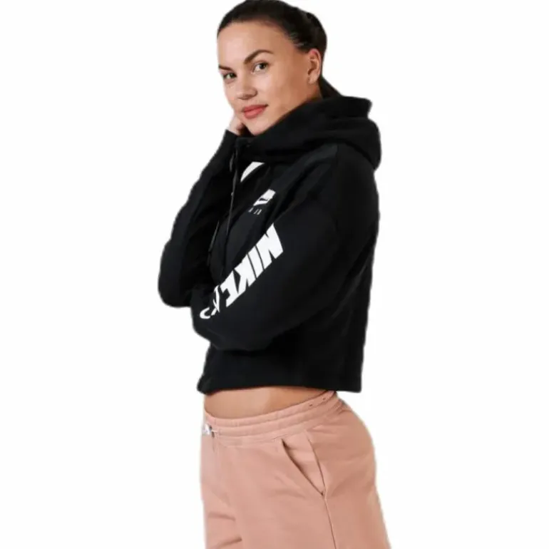 Air FZ Fleece Hoodie White/Black